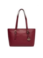 MICHAEL Michael Kors Torebka Quinn 30T5GQNT2L Bordowy. Czerwone torebki klasyczne damskie MICHAEL Michael Kors, ze skóry, bez dodatków. Za 899.99 zł.