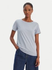 Weekend Max Mara T-Shirt Multib 2615971021 Błękitny Regular Fit. Niebieskie t-shirty damskie Weekend Max Mara, xxl, bez wzorów, z bawełny, bez kołnierzyka. Za 279.99 zł.