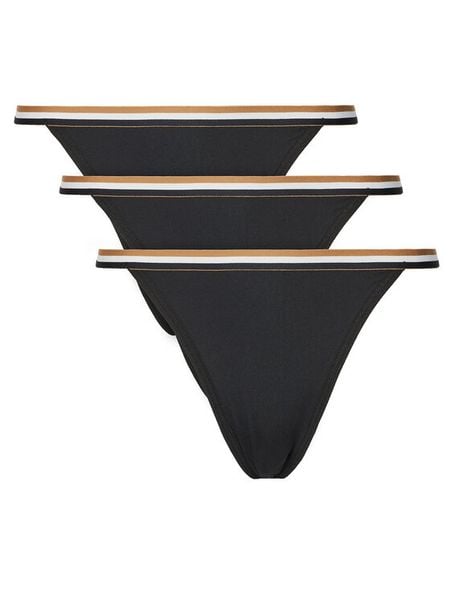 BOSS Komplet fig 50545611 Czarny. Czarne komplety bielizny Boss, bez wzorów, z syntetyku. Za 139.99 zł.