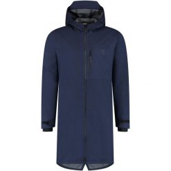 Kurtka przeciwdeszczowa BBB Rainshield Parka. Niebieskie parki damskie BBB CYCLING, bez kaptura. Za 599.90 zł.