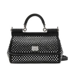 Torebka Dolce&Gabbana. Czarne torebki klasyczne damskie Dolce&Gabbana, bez dodatków. Za 10,739.00 zł.