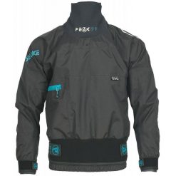 Kurtka kajakowa na wyprawy wodne Unisex Peak Deluxe 4L sucha górska. Czarne kurtki damskie PEAK PADDLESPORTS, l, bez wzorów, z nylonu, bez kaptura. Za 1,869.00 zł.