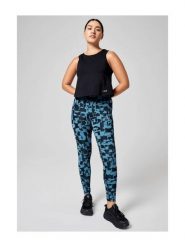 Legginsy Casall Essential Tights Printed 40. Niebieskie legginsy damskie Casall, s, bez wzorów, z elastanu, z podwyższonym stanem, na fitness i siłownię. Za 259.00 zł.