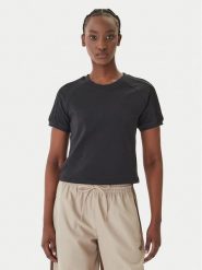 Adidas T-Shirt Lace Cali KC8150 Czarny Regular Fit. Czarne t-shirty damskie Adidas, xl, bez wzorów, z bawełny, bez kołnierzyka. Za 178.99 zł.