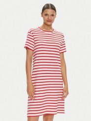Gant Sukienka codzienna 4200831 Czerwony Regular Fit. Czerwone sukienki damskie Gant, bez wzorów, z wiskozy, bez ramiączek. Za 309.99 zł.