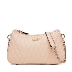 Torebka Guess. Czerwone listonoszki damskie Guess, z aplikacjami, bez dodatków. Za 399.99 zł.