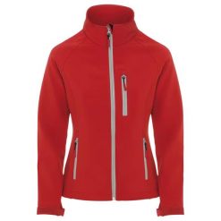 Kurtka Damska Antartida Soft Shell. Czerwone kurtki damskie ROLY, xl, bez wzorów, bez kaptura. Za 146.99 zł.