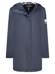 Geographical Norway Parka "Curieuse" w kolorze granatowym rozmiar: XL. Niebieskie parki damskie Geographical Norway, xl, bez kaptura. Za 237.17 zł.