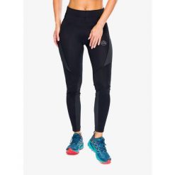 Legginsy biegowe damskie La Sportiva Triumph Tight Pant. Czarne legginsy damskie La Sportiva, l, bez wzorów. Za 382.99 zł.