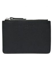Liebeskind Berlin Skórzany portfel w kolorze czarnym - 13 x 9 x 1 cm rozmiar: onesize. Czarne portfele damskie Liebeskind Berlin, bez wzorów, z materiału. Za 174.84 zł.