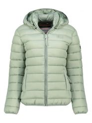 Geographical Norway Kurtka pikowana "Atichoko" w kolorze miętowym rozmiar: L. Zielone kurtki damskie Geographical Norway, l, bez wzorów, bez kaptura. Za 154.95 zł.
