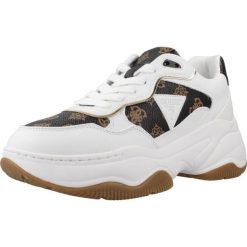 Buty GUESS FLPHAP FAL12 Biały. Białe obuwie trekkingowe damskie Guess, z syntetyku, bez zapięcia. Za 540.99 zł.