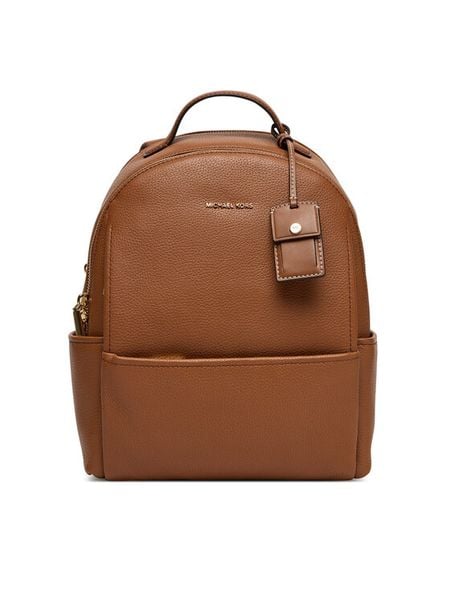 MICHAEL Michael Kors Plecak Sable 30T5G3XB2L Brązowy. Brązowe plecaki MICHAEL Michael Kors, bez wzorów, ze skóry. Za 879.99 zł.