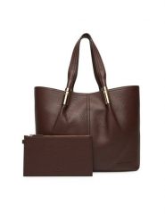 Elisabetta Franchi Torebka BS-41A-56E2-V440 Brązowy. Brązowe torebki klasyczne damskie Elisabetta Franchi, ze skóry, bez dodatków. Za 1,909.00 zł.