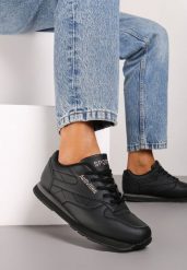 Czarne Buty Sportowe na Piankowej Podeszwie Zakiria. Czarne obuwie sportowe casual damskie Renee. Za 69.99 zł.