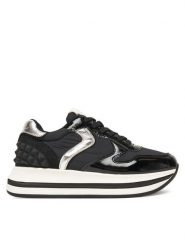 Voile Blanche Sneakersy Merry S. 2019126-06 Czarny. Czarne obuwie sportowe damskie Voile Blanche, z lakierowanej skóry, bez zapięcia. Za 929.99 zł.