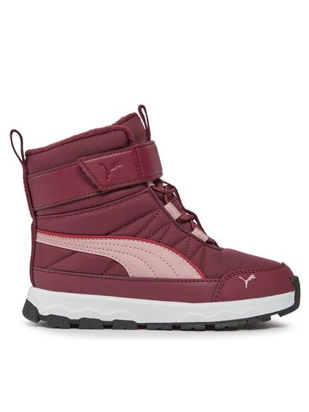 Puma Śniegowce Evolve Boot AC+ PS 392645 04 Bordowy. Czerwone kozaki dziewczęce Puma, bez wzorów, z materiału, bez obcasa, bez zapięcia. Za 174.99 zł.