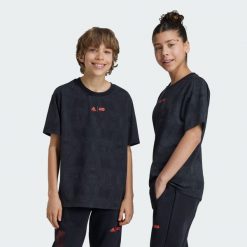 Koszulka adidas Star Wars Z.N.E. Brązowe bluzki damskie Adidas, m, bez wzorów, bez kołnierzyka, bez ramiączek. Za 179.00 zł.