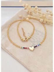 Atelier MIU Pozłacany naszyjnik - dł. 45 cm rozmiar: onesize. Żółte naszyjniki damskie atelier MIU, pozłacane. Za 34.99 zł.