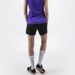 Spodenki sportowe damskie Joma Paris II. Czarne spodenki sportowe damskie Joma, xl, bez wzorów, z materiału. Za 116.00 zł.