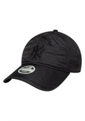 Czapka New Era Wmns Padded 9Twenty Neyyan Damskie. Czarne czapki z daszkiem damskie New Era, bez wzorów, z materiału. Za 201.99 zł.