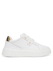 Tommy Hilfiger Sneakersy Chic Platform Snake FW0FW09456 Biały. Białe obuwie sportowe damskie Tommy Hilfiger, ze skóry, bez zapięcia, Adidas Advantage. Za 529.99 zł.