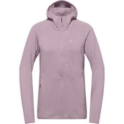 Bluza polarowa damska Jack Wolfskin Kolbenberg Hooded Full Zip. Czerwone bluzy damskie Jack Wolfskin, bez wzorów, z polaru, bez kaptura. Za 379.99 zł.