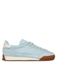 Polo Ralph Lauren Sneakersy Hester Pp Sk Ltl 804978190002 Błękitny. Niebieskie obuwie sportowe damskie Polo Ralph Lauren, ze skóry, bez zapięcia. Za 629.99 zł.