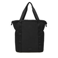 Torebka Roxy. Czarne shopper bag Roxy, bez wzorów, bez dodatków. Za 149.99 zł.