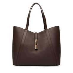 Torebka Furla. Brązowe torebki klasyczne damskie Furla, bez dodatków. Za 1,439.00 zł.