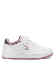 Champion Sneakersy RD18 FOIL G PS LOW S32909-WW016 Biały. Białe buty sportowe dziewczęce Champion, bez wzorów, z materiału, bez zapięcia. Za 179.99 zł.