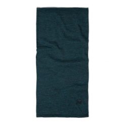 Chusta turystyczna Merino Midweight. Niebieskie chusty damskie Buff, bez wzorów, z materiału. Za 99.65 zł.