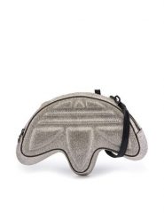 Adidas Torebka Trefoil Rhinestone KS9294 Srebrny. Szare torebki klasyczne damskie Adidas, ze skóry, bez dodatków. Za 349.99 zł.