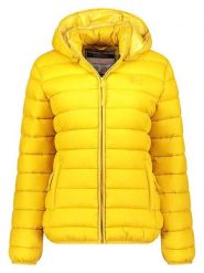 Geographical Norway Kurtka pikowana "Atichoko" w kolorze żółtym rozmiar: XXL. Żółte kurtki damskie Geographical Norway, xxl, bez wzorów, bez kaptura. Za 174.95 zł.