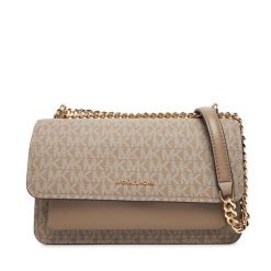 Torebka MICHAEL Michael Kors. Brązowe torebki wieczorowe damskie MICHAEL Michael Kors, bez wzorów, bez dodatków. Za 1,099.00 zł.
