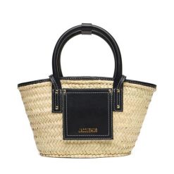 Torebka JACQUEMUS. Brązowe torebki klasyczne damskie JACQUEMUS, bez dodatków. Za 1,659.00 zł.