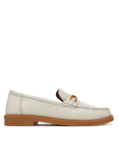 Beverly Hills Polo Club Mokasyny WI44-LOMY-01 Écru. Mokasyny damskie Beverly Hills Polo Club, ze skóry, bez obcasa. Za 329.99 zł.