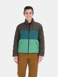 Marmot Kurtka puchowa "Ares" w kolorze antracytowo-turkusowo-zielonym rozmiar: S. Czarne kurtki damskie Marmot, s, bez wzorów, z puchu, bez kaptura. Za 217.99 zł.