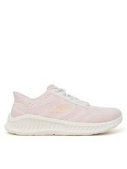 Skechers Sneakersy Go Walk Now-Khloe 125643/WPK Biały. Białe obuwie sportowe damskie Skechers, z materiału, bez zapięcia. Za 279.99 zł.