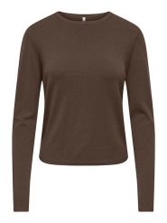 ONLY Sweter w kolorze brązowym rozmiar: S. Brązowe swetry klasyczne damskie Only, s, bez kołnierzyka. Za 98.95 zł.