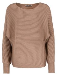 Eight2Nine Sweter w kolorze jasnobrązowym rozmiar: XS. Brązowe swetry klasyczne damskie Eight2Nine, xs, prążkowane, bez kołnierzyka. Za 92.21 zł.