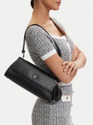 Guess Torebka Isobel HWBG99 32210 Czarny. Czarne torebki klasyczne damskie Guess, ze skóry, bez dodatków. Za 324.99 zł.