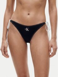 Calvin Klein Swimwear Dół od bikini LV00Q61215 Czarny. Czarne bikini Calvin Klein Swimwear, bez wzorów, z syntetyku. Za 189.99 zł.
