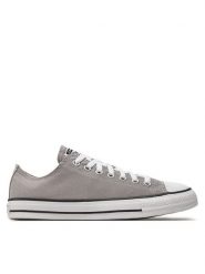 Converse Trampki Chuck Taylor All Star A06565C Szary. Szare trampki damskie Converse, bez wzorów, z materiału, bez zapięcia. Za 229.99 zł.