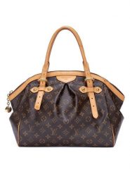 Louis Vuitton Shopper bag w kolorze brązowym - 43 x 26 x 20 cm rozmiar: onesize. Brązowe shopper bag Louis Vuitton, bez wzorów, z materiału, bez dodatków. Za 4,168.11 zł.