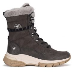 Śniegowce Mustang. Szare śniegowce damskie Mustang. Za 399.99 zł.