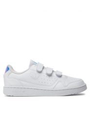 Adidas Sneakersy Ny 90 Cf C FY9847 Biały. Białe buty sportowe dziewczęce Adidas, bez wzorów, ze skóry, bez zapięcia. Za 159.99 zł.