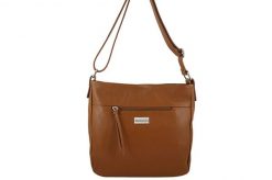 Listonoszka skórzana BARBERNI'S j. brązowa 984-12. Brązowe shopper bag Barberinis, bez wzorów, ze skóry, małe, bez dodatków. Za 269.99 zł.