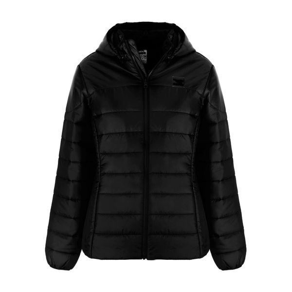 Kurtka damska DIADORA L. HOODIE LIGHT JACKET CHROMIA. Czarne kurtki damskie Diadora, l, bez wzorów, z poliesteru, bez kaptura. Za 149.99 zł.