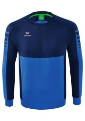 Bluza Erima Six Wings niebieska junior. Niebieskie bluzy damskie Erima, bez wzorów, z bawełny, bez kaptura. Za 267.99 zł.